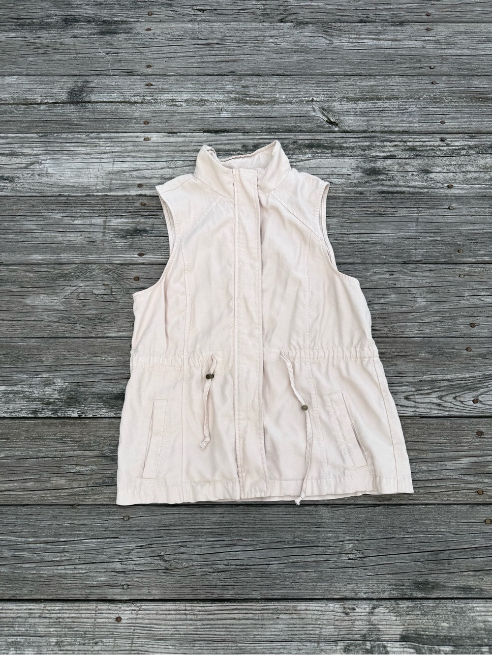 Maurices Cream Utility Vest